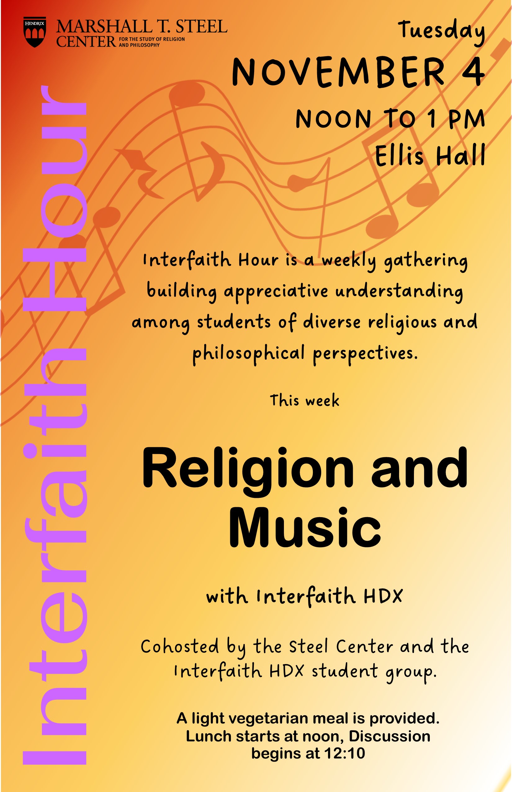 Interfaith Hour: Religion and Music Interfaith Hour: Religion and Music